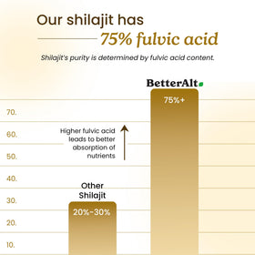 Better Alt Shilajit Gold + Cordyceps 600mg emballage