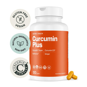 Better Way Health Curcumin Plus détails des ingrédients