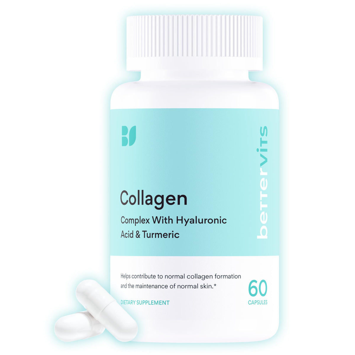 Bettervits Collagen Peptides Complex bouteille vue de face