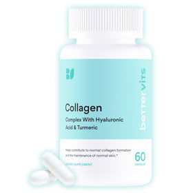 Bettervits Collagen Peptides Complex bouteille vue de face