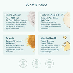 Bettervits Collagen Peptides Complex capsules en gros plan