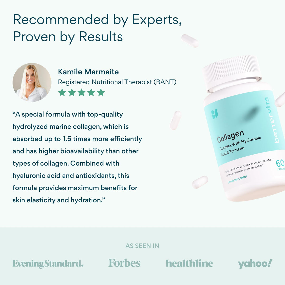 Bettervits Collagen Peptides Complex dans un cadre de vie
