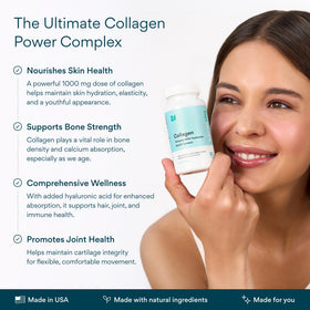 Bettervits Collagen Peptides Complex étiquette détaillée