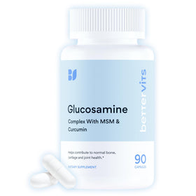 Bettervits Glucosamine Chondroitin MSM vue avant du produit