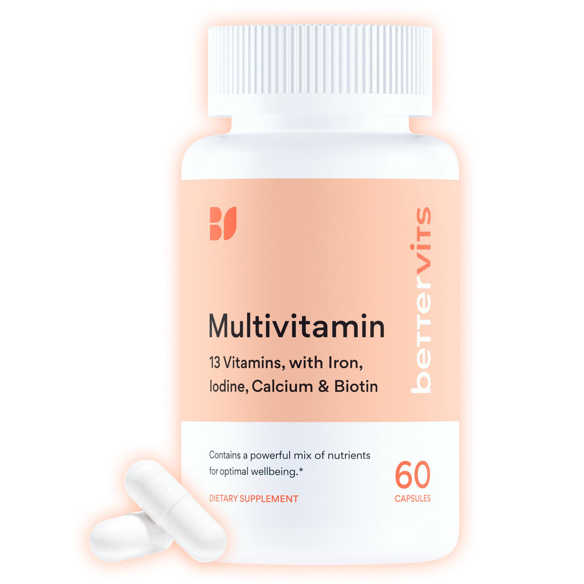 Bettervits Multivitamines Quotidiennes capsules vue de face