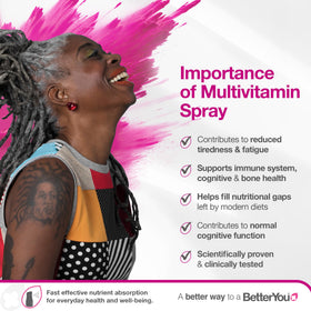 BetterYou MultiVit spray avec dosage de 48 doses