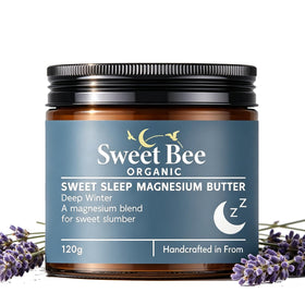 Beurre de magnésium Sweet Bee Organic 150g, vue de face