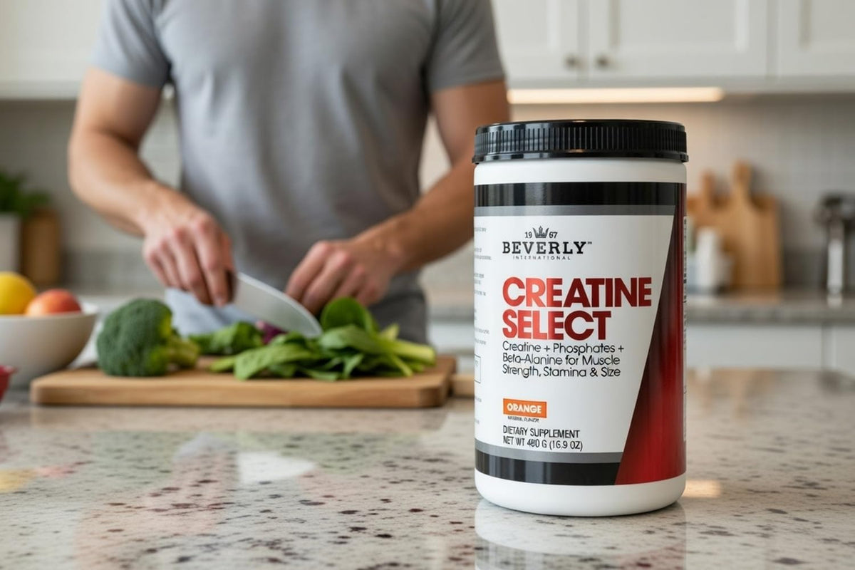 Beverly International Creatine Select 572g en utilisation