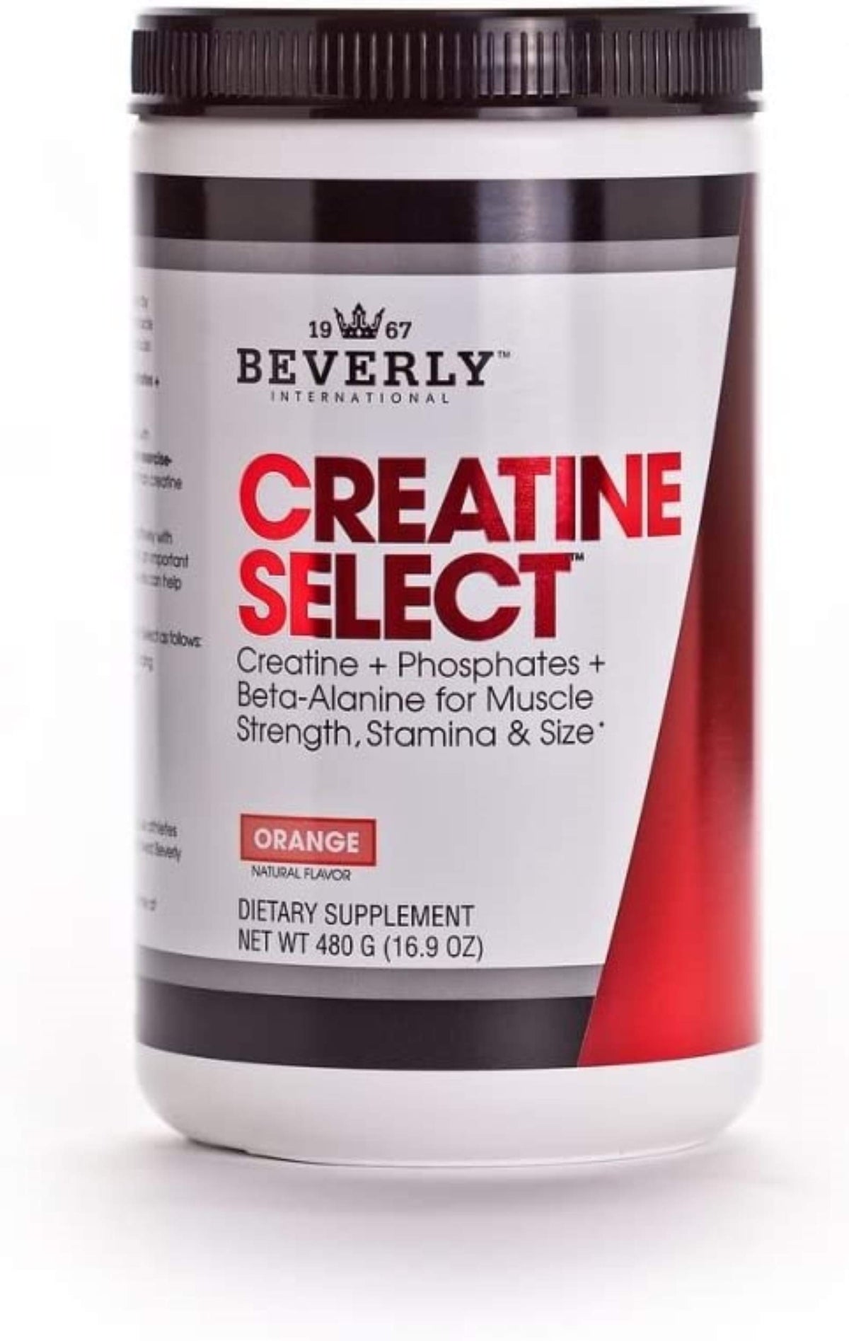 Beverly International Creatine Select 572g vue de face