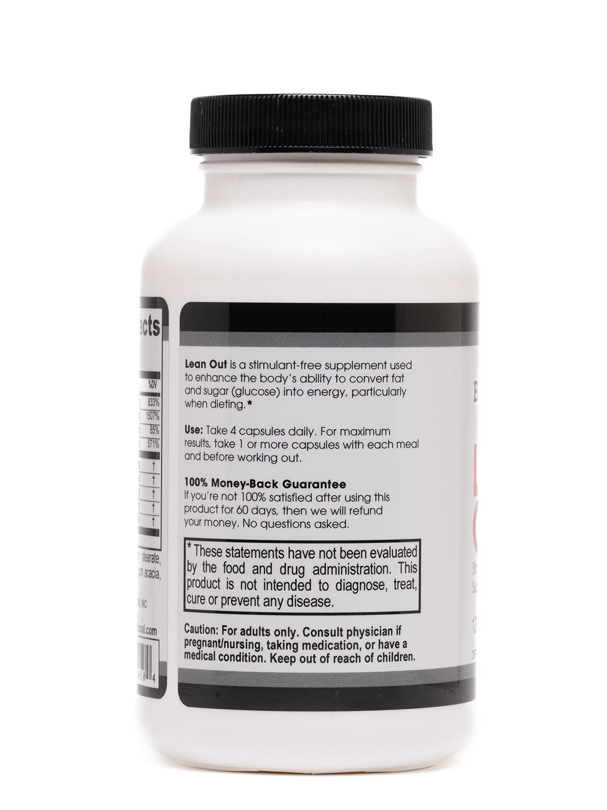Beverly International Lean Out capsules sur une surface blanche