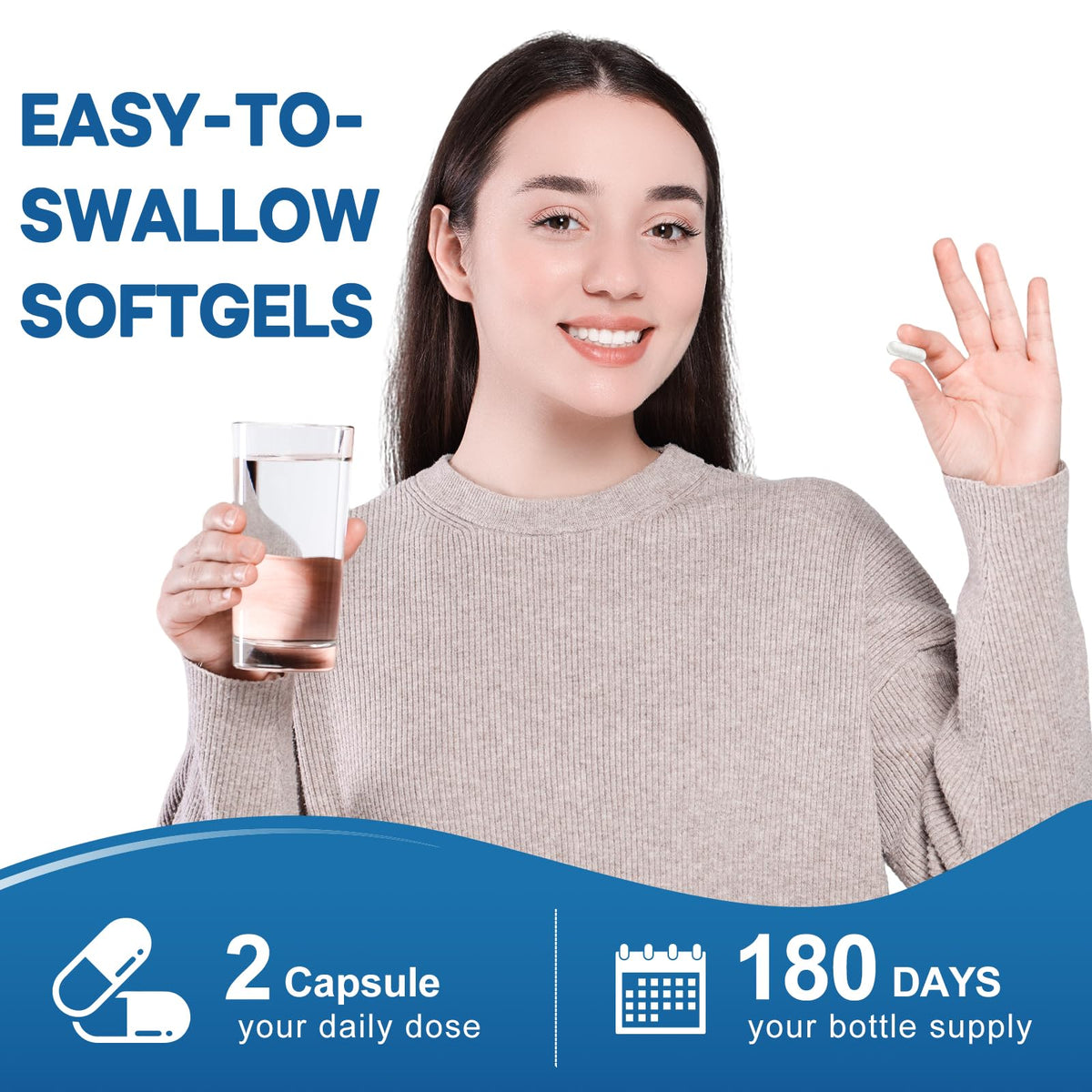 BEWORD Liposomal NAD 2000 mg flacon avec vue de l'arrière