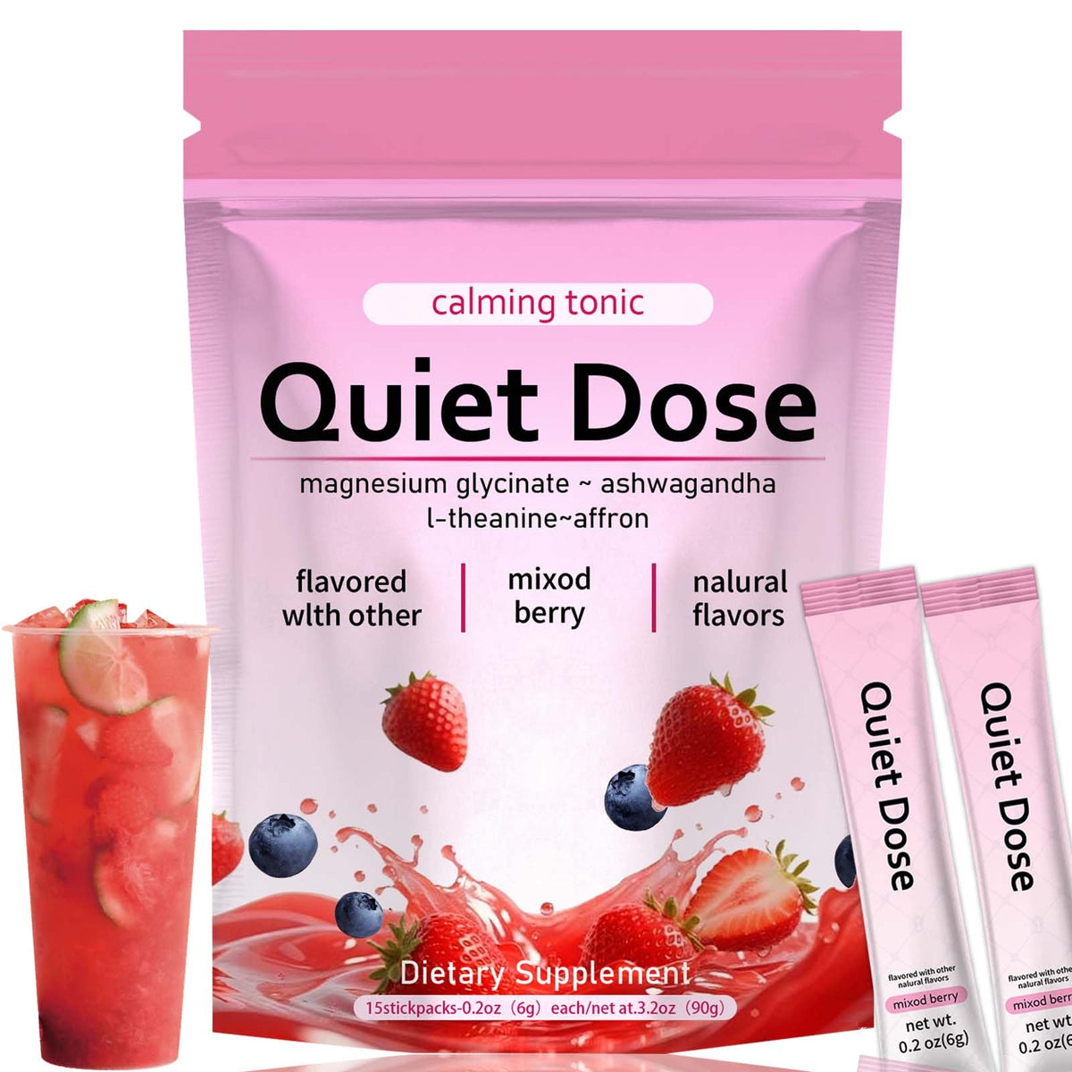 Bexelora Quiet Dose Poudre de Magnésium 109g packaging avant