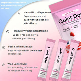 Bexelora Quiet Dose Poudre de Magnésium sachets individuels