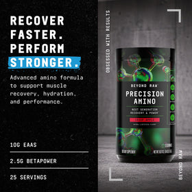 BEYOND RAW Precision Amino 10g BCAA avec cuillère doseuse