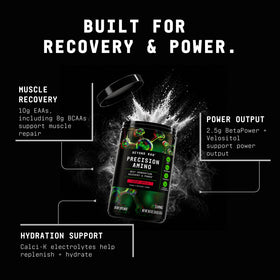 BEYOND RAW Precision Amino 10g BCAA en poudre verte
