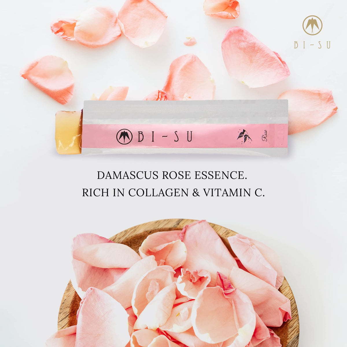 BI-SU Jelly Stick Collagène sachet individuel rose