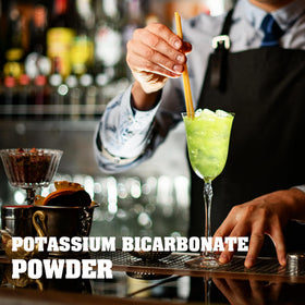 Bicarbonate de potassium 10oz avec des ingrédients de pâtisserie