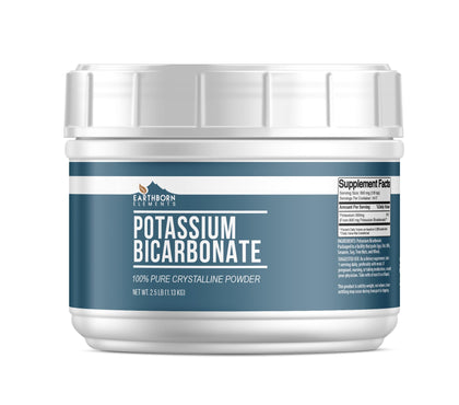 Bicarbonate de Potassium Earthborn Elements 1161g en pot refermable