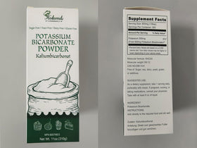 Bicarbonate de Potassium Holamdo dans un mixeur