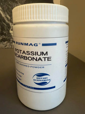Bicarbonate de potassium RUNMAG avec une cuillère