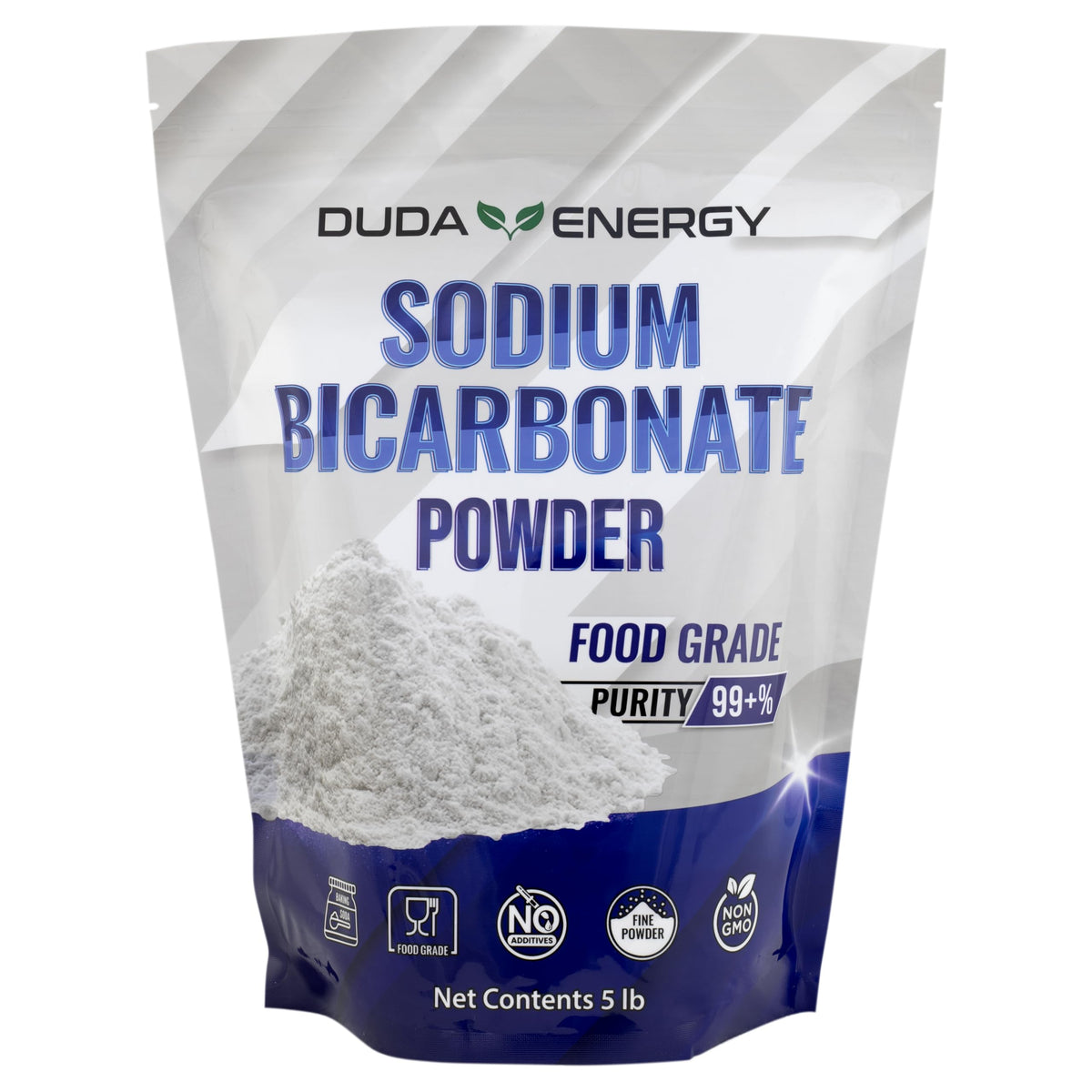 Bicarbonate de Sodium Pur Duda Energy 2335g en poudre fine