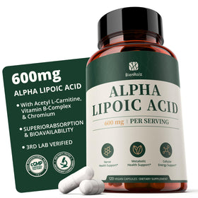 BienRaíz Acide Alpha Lipoïque 600mg boîte avant vue