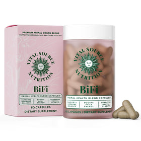 BiFi Capsules de Vital Source Nutrition, mélange d'organes bovins en format de capsule