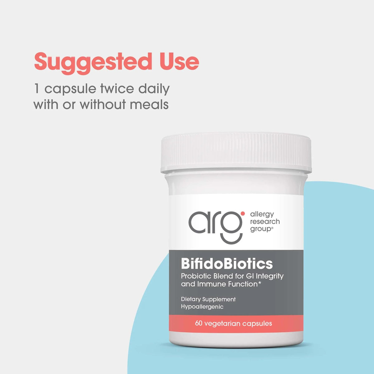 BifidoBiotics Allergy Research Group capsules végétariennes