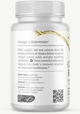 BIG BOLD HEALTH Omega-3 Huile de Poisson Sauvage étiquette détaillée