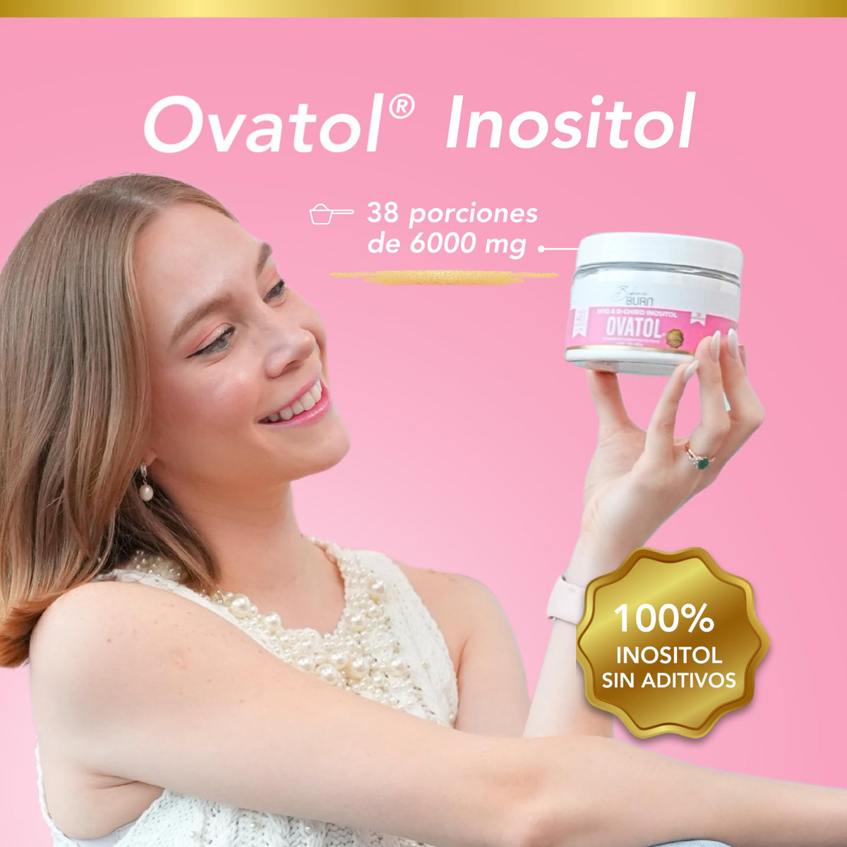 Bikini Burn Inositol 6g Poudre Pure, mesure de dosage