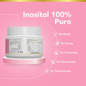 Bikini Burn Inositol 6g Poudre Pure, vue arrière de l'emballage