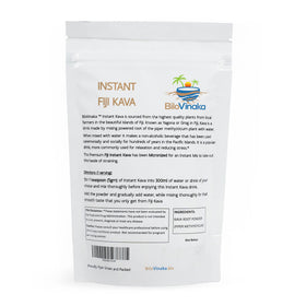 BILOVINAKA Mélange Instantané de Kava Micronisé 100g - Détails de l'emballage