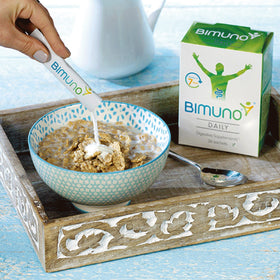 BIMUNO Complément Alimentaire Prébiotique 490g - vue de côté du produit