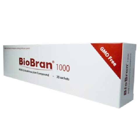 Bio B BioBran MGN-3 sachets de 1000 mg, emballage arrière