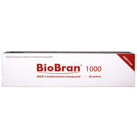 Bio B BioBran MGN-3 sachets de 1000 mg, emballage avant