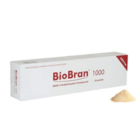 Bio B BioBran MGN-3 sachets de 1000 mg, prise avec de l'eau