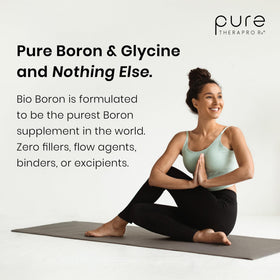 Bio Boron 30mg Pure Therapro Rx sur une table en bois