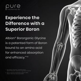 Bio Boron Pure Therapro Rx sur une table en bois