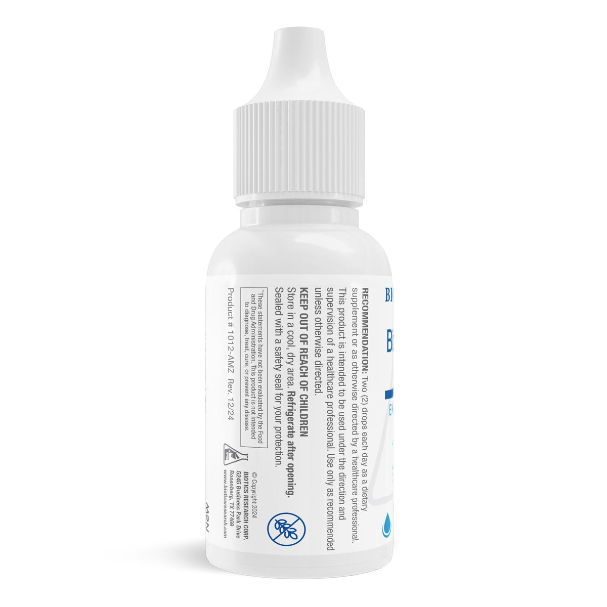Bio-D-Mulsion Forte gouttes de vitamine D3 sur fond neutre