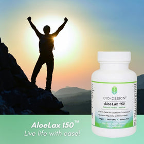 Bio-Design Aloe Lite 150 mg gélules dans un environnement naturel