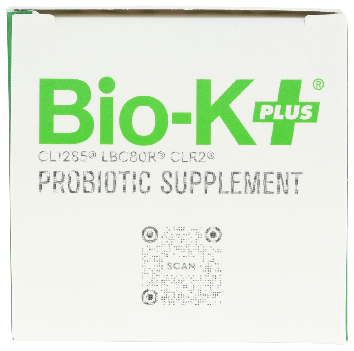 Bio-K Plus 50 milliards probiotiques capsules végétales vue de côté