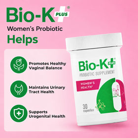 Bio-K Plus Probiotique Santé Femme 30 Gélules côté