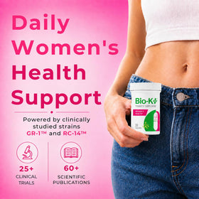 Bio-K Plus Probiotique Santé Femme 30 Gélules vue arrière