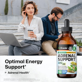 BIO KRAUTER Adrenal Support 141g goutte à goutte en action