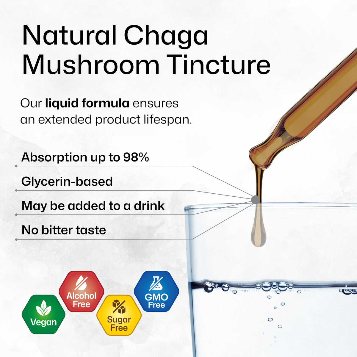 BIO KRAUTER Champignon Chaga 120 ml étiquette