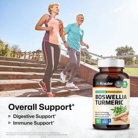 BIO KRAUTER Complément Curcuma Boswellia avec étiquette