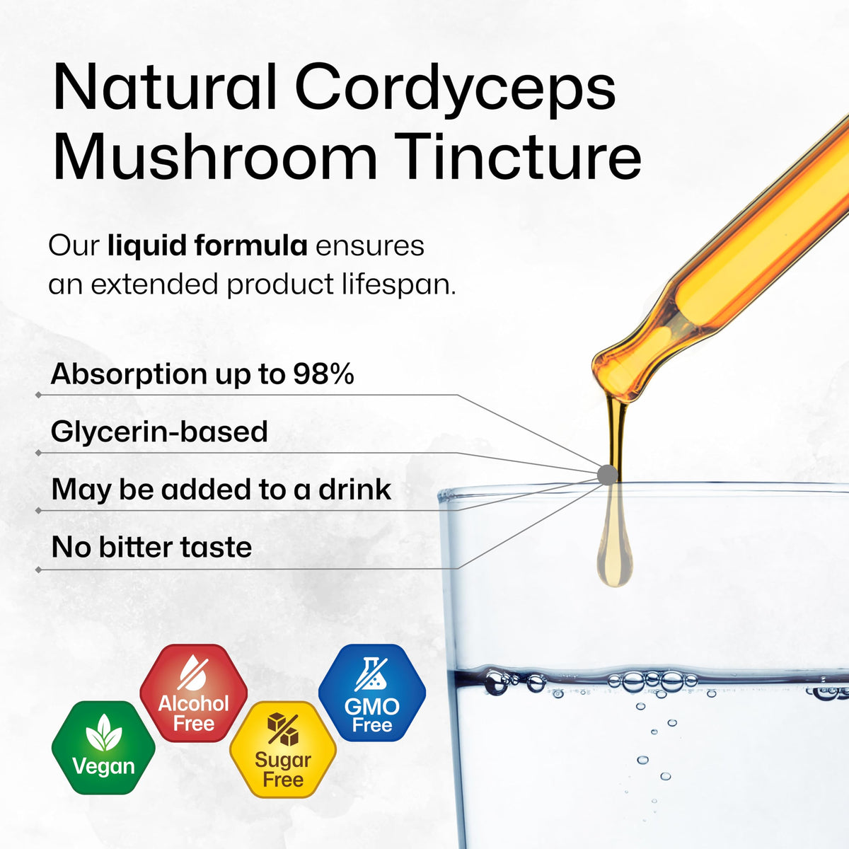 BIO KRAUTER Cordyceps 270g bouteille ouverte
