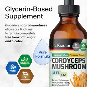 BIO KRAUTER Cordyceps 270g gouttes sous la langue