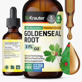 BIO KRAUTER Teinture de Racine de Goldenseal 2 oz vue avant