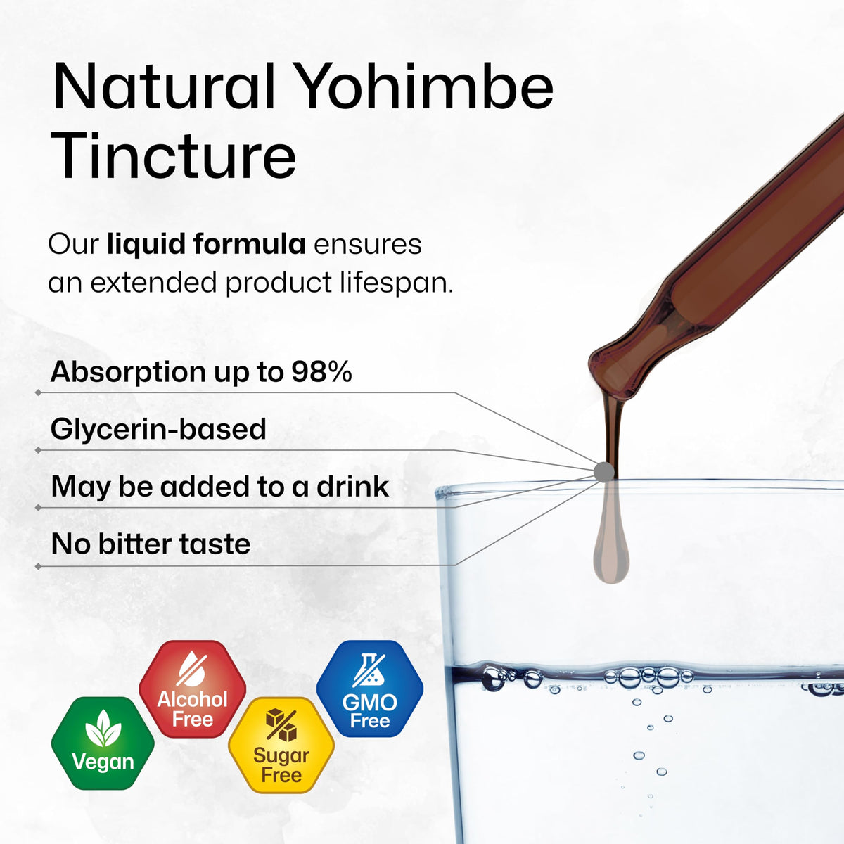 BIO KRAUTER Yohimbine gouttes ajoutées à une boisson